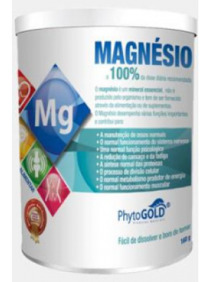 Magnésio 100% - 160g - Phytogold